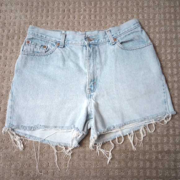 LEVI'S 512 Red Tab High-Rise Jean Shorts - Picture 1 of 6